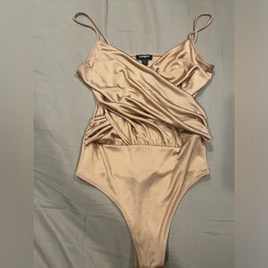 Express gold bodysuit